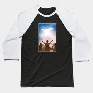 Turkey Worshipping Baseball T-Shirt